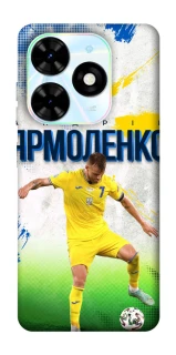 Чехол на TECNO Spark Go 2024 Ярмоленко №7 фото 1 из 1