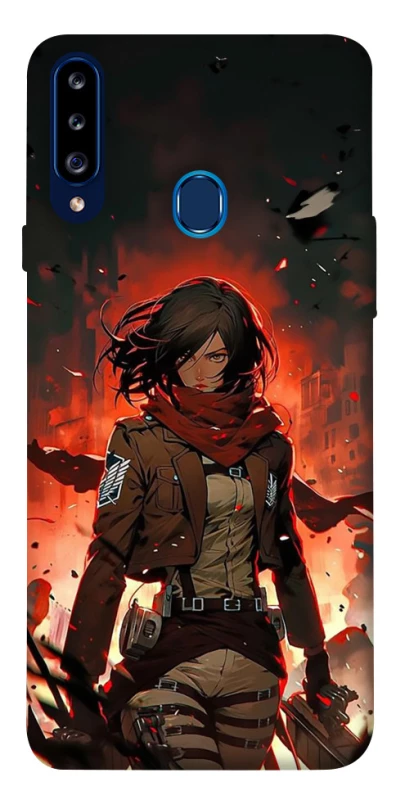 Чехол на Samsung Galaxy A20s Mikasa v2 фото 1 из 1