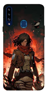 Чехол на Samsung Galaxy A20s Mikasa v2 фото 1 из 1