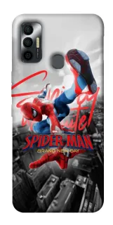 Чехол на TECNO Spark 7 Spider Man ver.1 фото 1 из 1