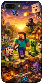 Чохол на Apple iPhone 7 plus / 8 plus Minecraft v6 фото 1 з 1