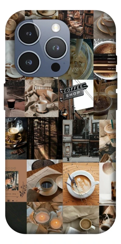 Чохол на Apple iPhone 16 Pro Max Coffee collage ver.3 фото 1 з 1