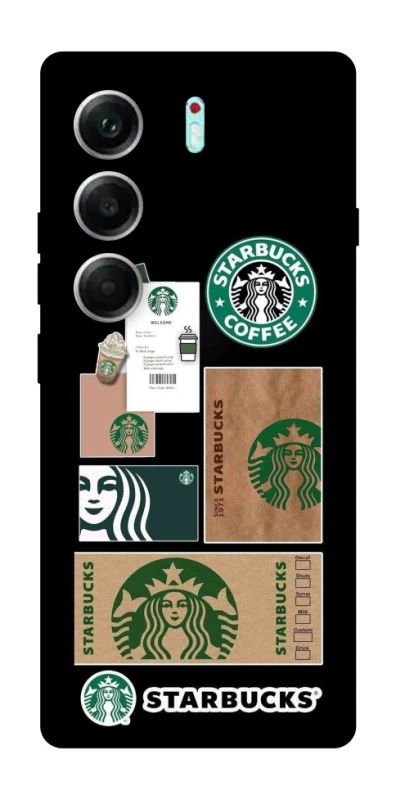 Чехол на Tecno Camon 40 Pro 5G Starbucks coffee фото 1 из 1