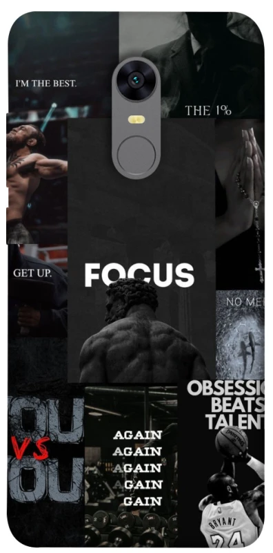 Чохол на Xiaomi Redmi 5 Plus / Redmi Note 5 (Single Camera) Focus collage фото 1 з 1