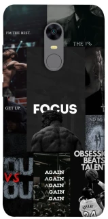 Чехол на Xiaomi Redmi 5 Plus / Redmi Note 5 (Single Camera) Focus collage фото 1 из 1