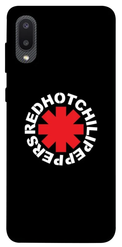Чехол на Samsung Galaxy A02 Red Hot Chili Peppers logo фото 1 Чехол на Samsung Galaxy A02 Red Hot Chili Peppers logo фото 1 из 1