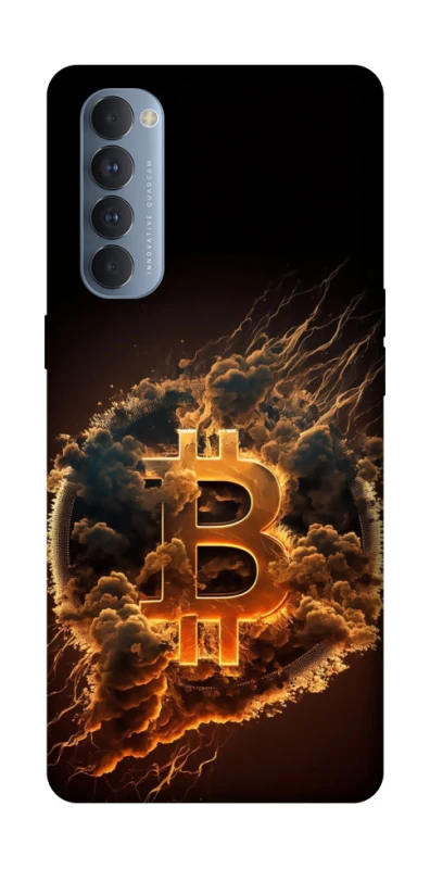 Чохол на Oppo Reno 4 Pro Smoky Bitcoin фото 1 з 1