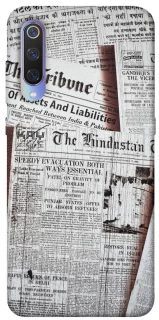 Чохол на Xiaomi Mi 9 Газети фото 1 з 1