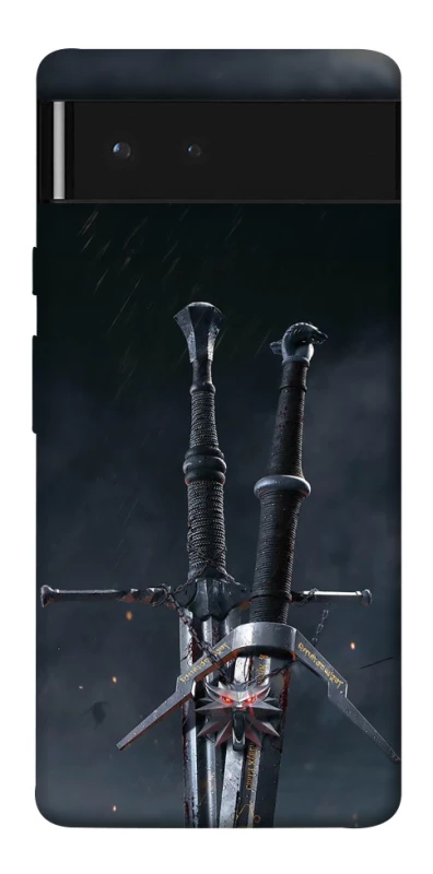 Чохол на Google Pixel 6 Мечі Ведьмака фото 1 з 1
