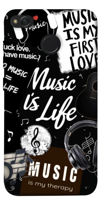 Чохол на Xiaomi Redmi 4X Music is Life фото 1 з 1