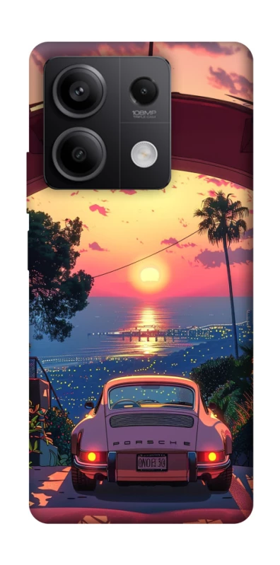 Чохол на Xiaomi Redmi Note 13 5G Porsche at sunset фото 1 з 1