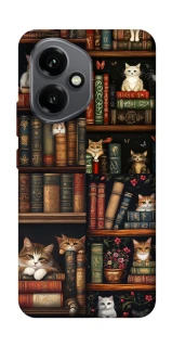 Чохол на Honor 400 Cats & Books фото 1 з 1
