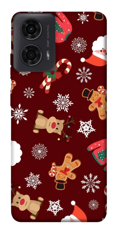 Чохол на Motorola Moto G04 Новорічний v6 фото 1 з 1