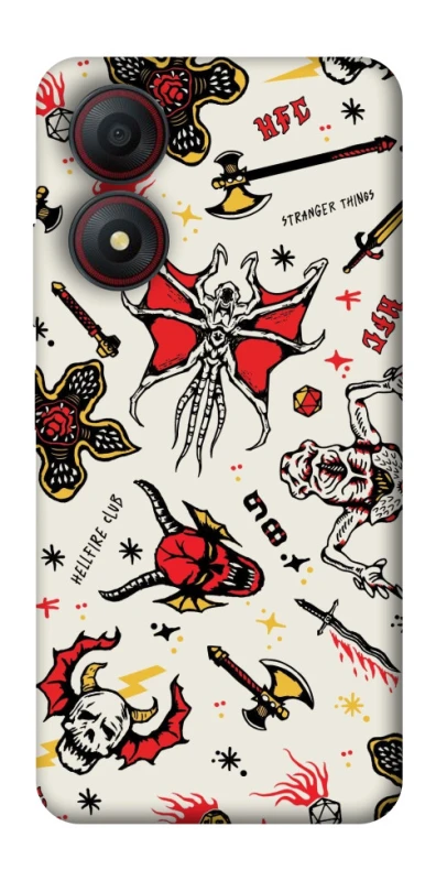 Чохол на ZTE Blade A34 4G Stranger Things ver.2 фото 1 з 1