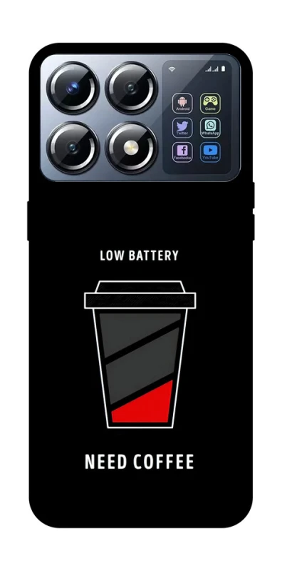 Чохол на Xiaomi POCO X8 Pro Low battery фото 1 з 1