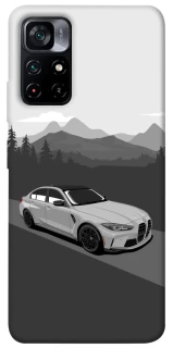 Чехол на Xiaomi Poco M4 Pro 5G BMW grey v3 фото 1 из 1