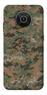 Чехол на Nokia X10 / X20 Camouflage v32 фото 1 из 1