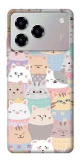Чехол на ZTE Blade A76 Funny Kittens ver.2 фото 1 из 1