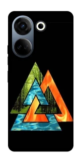 Чехол на TECNO Camon 20 Pro (CK7n) Валькнут v4 фото 1 из 1