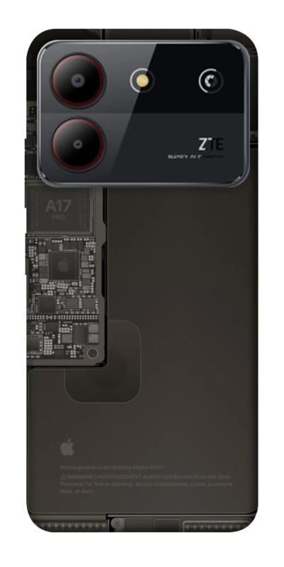 Чохол на ZTE Blade A54 4G iPhone 17 фото 1 з 1