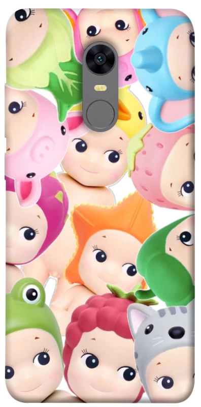 Чохол на Xiaomi Redmi 5 Plus / Redmi Note 5 (Single Camera) Fruit-Zoo Kaleidoscope фото 1 з 1