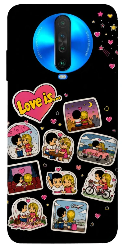 Чохол на Xiaomi Poco X2 Love is ver.3 фото 1 з 1