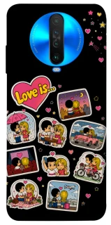 Чехол на Xiaomi Poco X2 Love is ver.3 фото 1 из 1