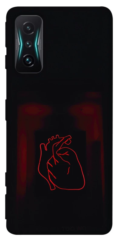 Чохол на Xiaomi Redmi K50 Gaming Червоне серце фото 1 з 1