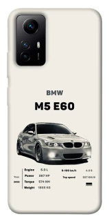 Чохол на Xiaomi Redmi Note 12S BMW M5 E60 фото 1 з 1