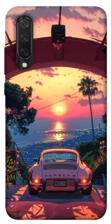 Чехол на Xiaomi Mi CC9 / Mi 9 Lite Porsche at sunset фото 1 из 1