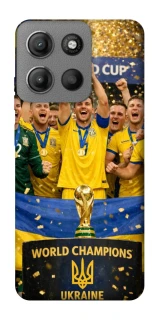 Чохол на Motorola Moto G15 Power UA-Football ver.5 фото 1 з 1