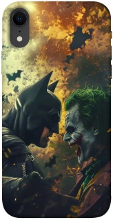 Чехол на Apple iPhone XR (6.1") Batman and the Joker фото 1 из 1