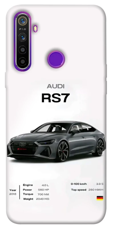 Чехол на Realme 5 Audi RS7 фото 1 из 1