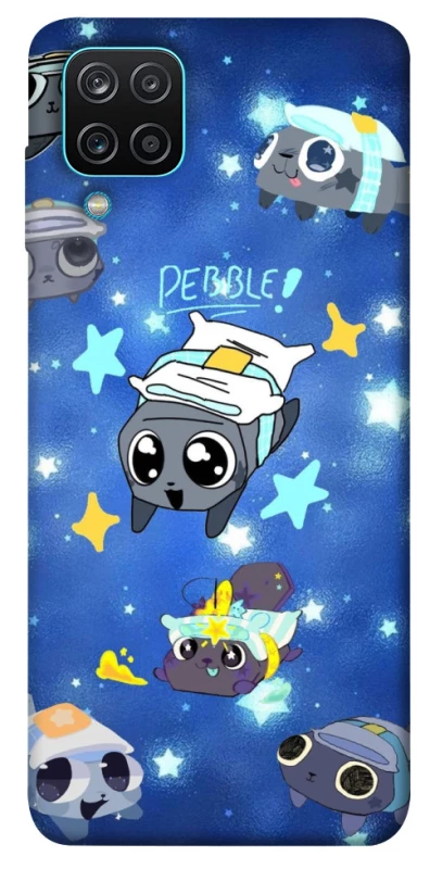Чохол на Samsung Galaxy M12 Pebble kitten stars фото 1 з 1