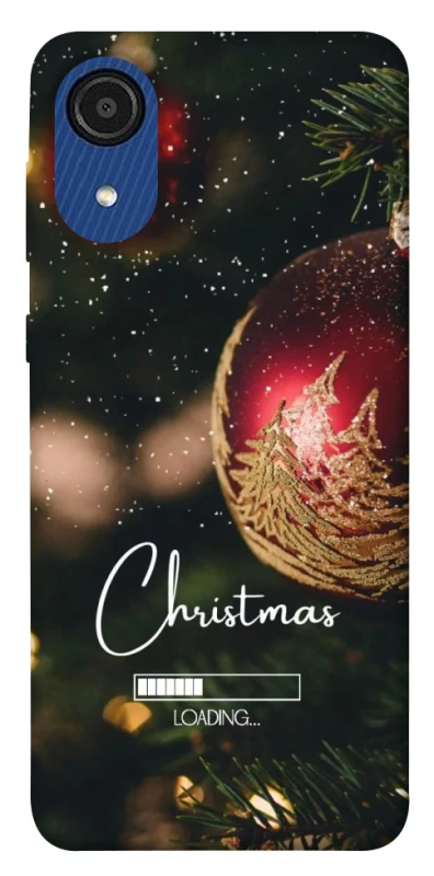Чехол на Samsung Galaxy A03 Core Christmas Loading ver.2 фото 1 из 1