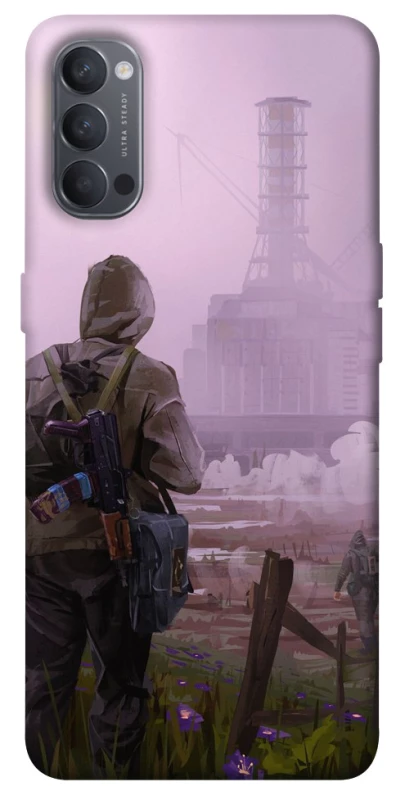 Чехол на Oppo Reno 4 Сталкер v11 фото 1 из 1