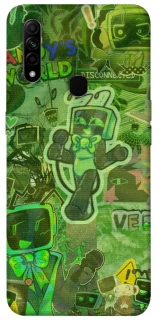 Чохол на Oppo A31 Dandysworld tv green theme фото 1 з 1