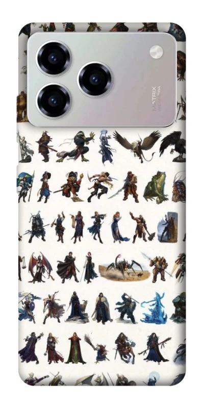 Чохол на ZTE Blade A76 Character Selection фото 1 з 1