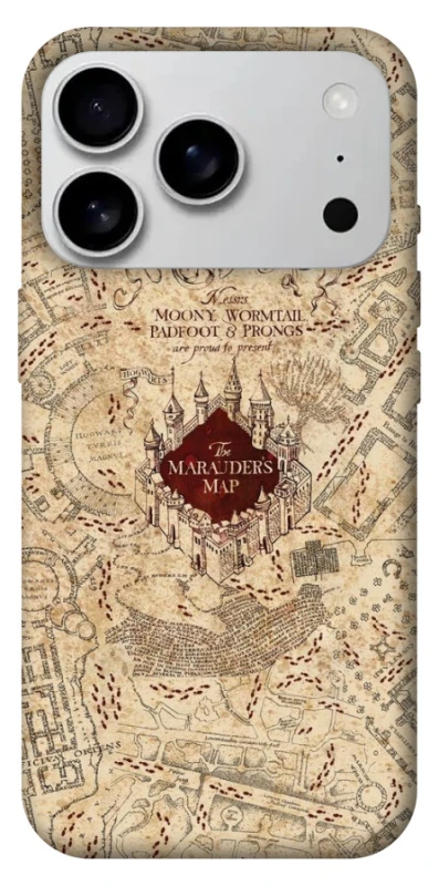 Чохол на Apple iPhone 17 Pro Max (6.9") Harry Potter Marauder's Map фото 1 з 1