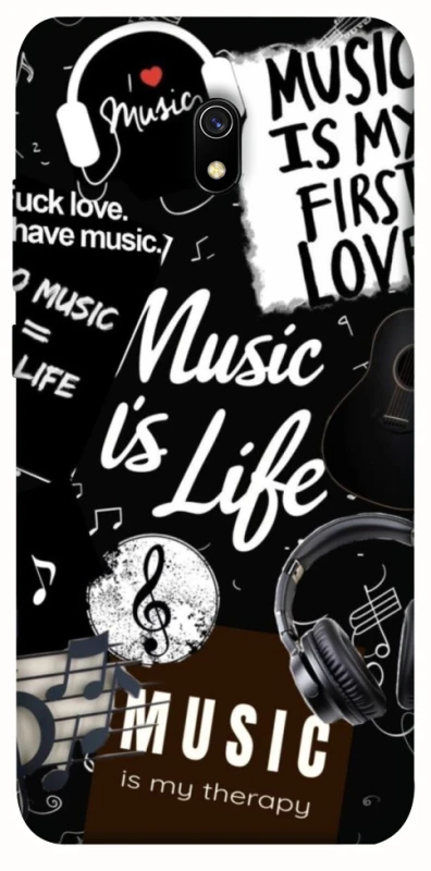 Чохол на Xiaomi Redmi 8a Music is Life фото 1 з 1