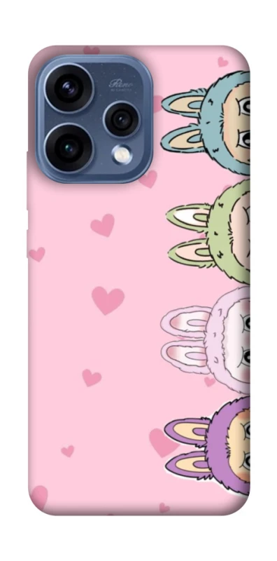 Чохол на Oppo Reno 15 All Labubu 4 фото 2 з 2