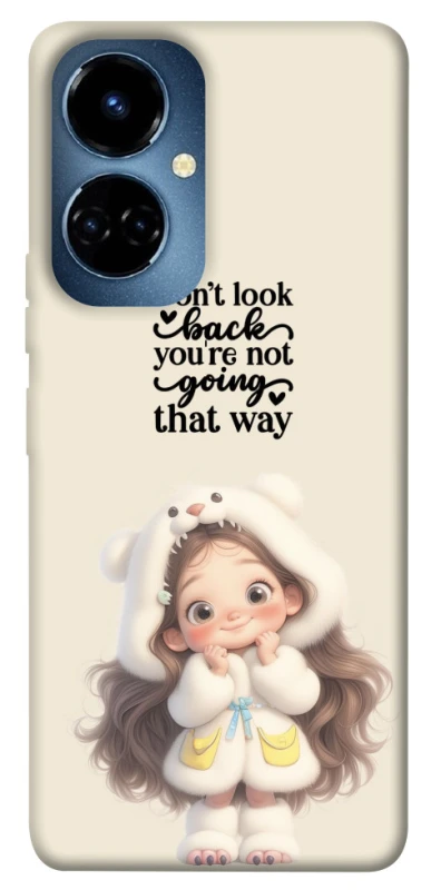Чохол на TECNO Camon 19 Pro Don't look back фото 1 з 1