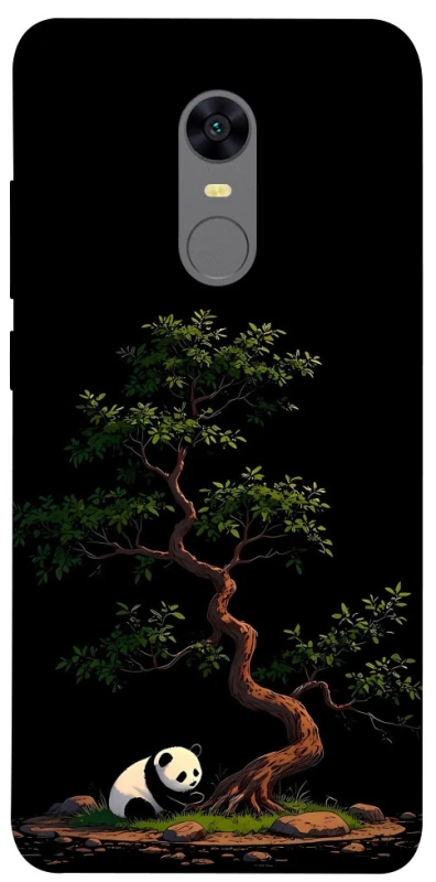 Чохол на Xiaomi Redmi 5 Plus / Redmi Note 5 (Single Camera) Panda and tree фото 1 з 1