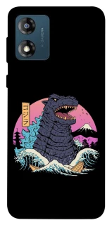 Чехол на Motorola Moto E13 Годзила фото 1 из 1