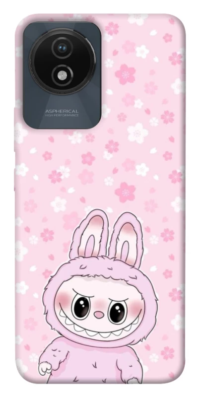 Чохол на Vivo Y02 Pink Labubu фото 1 з 1