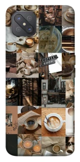 Чохол на Oppo A92s Coffee collage ver.3 фото 1 з 1