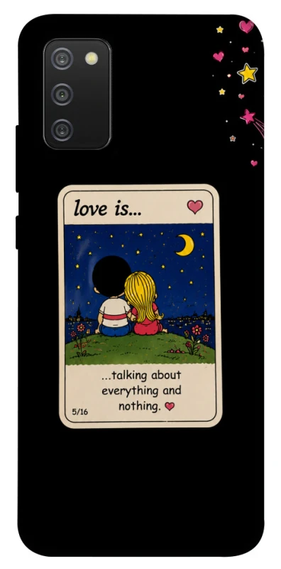Чохол на Samsung Galaxy A02s Love is ver.6 фото 1 з 1
