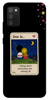 Чехол на Samsung Galaxy A02s Love is ver.6 фото 1 из 1