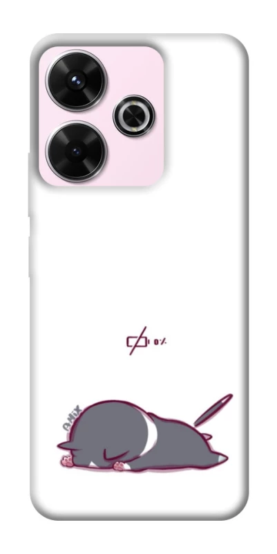 Чохол на Xiaomi Redmi 13 4G The battery is dead фото 1 з 1