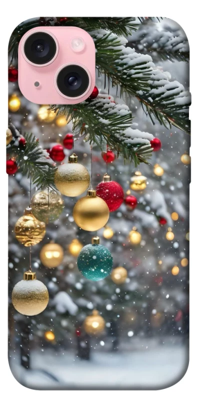 Чехол на Apple iPhone 15 (6.1") Новогодний v48 фото 1 из 1